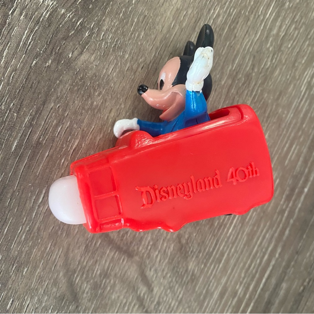 3 McDonald’s Vintage Happy Meal Toys including Mickey Mouse Space Mountain - Picture 9 of 15